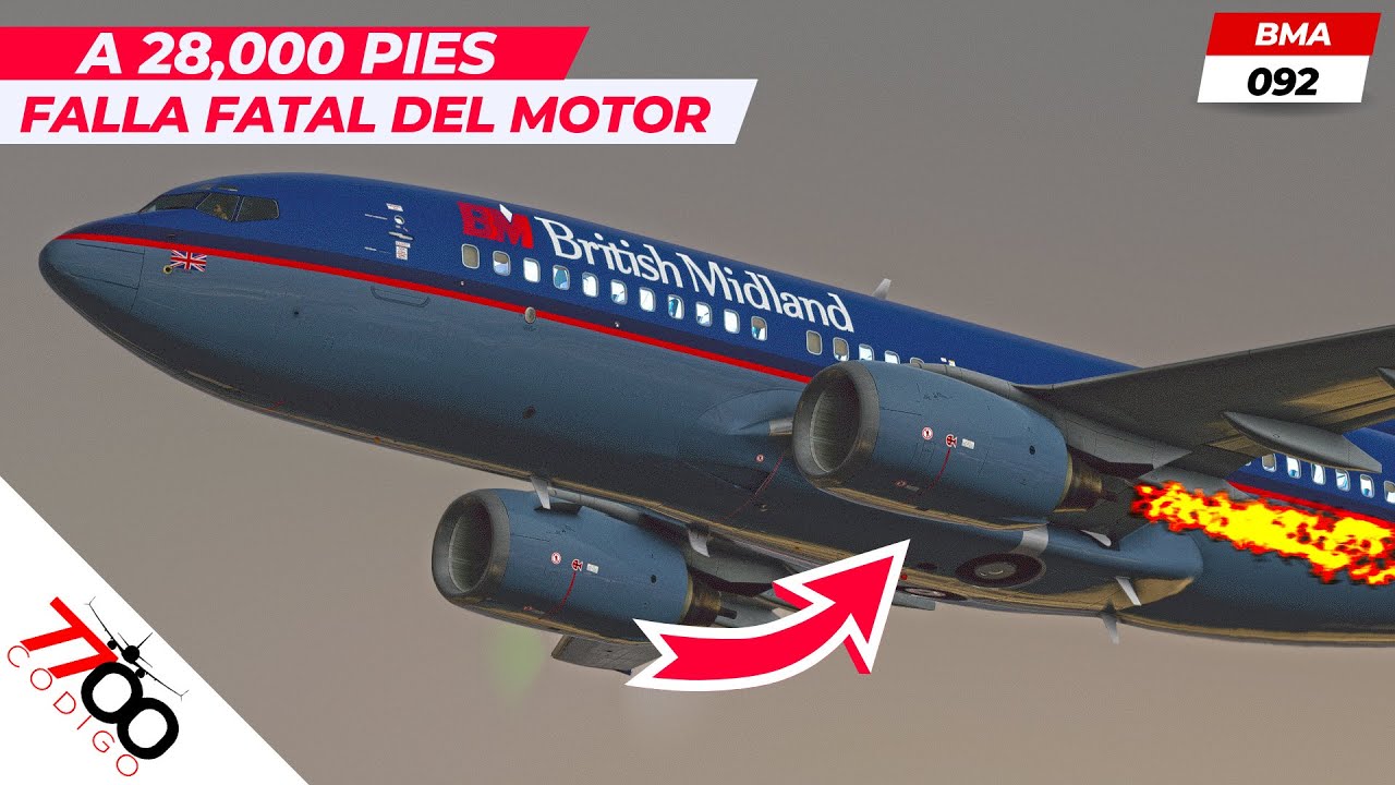 El piloto que eligió el lado equivocado cobrando 47 vidas | Vuelo 92 de British Midland