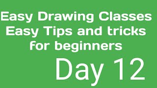 Easy Drawing Tutorial for beginners|| how to draw in easy way || Easy Tips and tricks for beginners