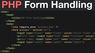 PHP Form Handling Tutorial - GET, POST & REQUEST Global Variables | Learn PHP Programming screenshot 4