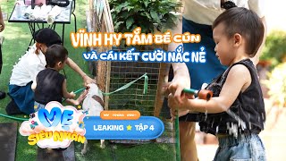 MẸ SIÊU NHÂN | Con trai Vĩnh Hy cùng mẹ Lâm Minh tắm cho các bạn cún và cái kết cười nắc nẻ