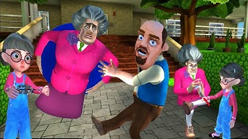 Scary Teacher 3D New Update New Levels V92 - Gameplay Walkthrough C204(Android,iOS)