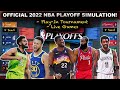 Simulating the 2022 NBA Playoffs on 2K! (Live Games)