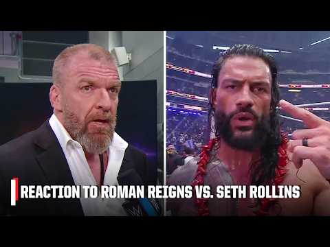 'We're the pioneers of this place' 🗣️ - Roman Reigns after defeating Seth Rollins | WWE on ESPN