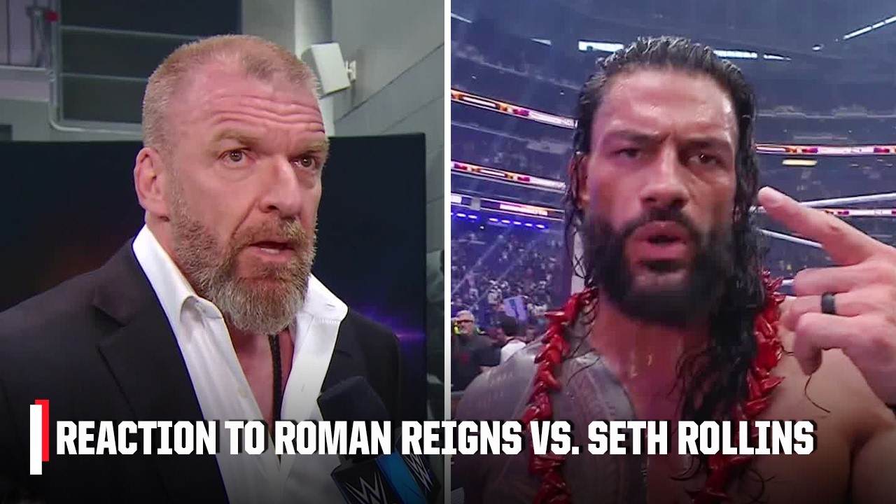 'We're the pioneers of this place' 🗣️ - Roman Reigns after defeating Seth Rollins