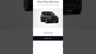 Chinh phục đỉnh cao cùng Defender 90 #TienHuyCar #defender #defender90