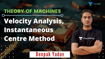 Velocity Analysis - Relative Velocity Method | Theory of Machines | GATE 2021