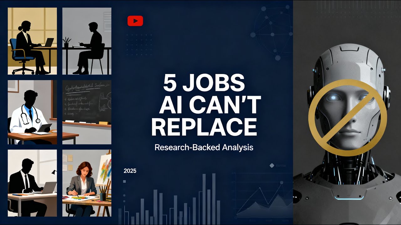 5 Jobs AI Can NEVER Replace | Why Humans Will ALWAYS Be Needed 2025 ...