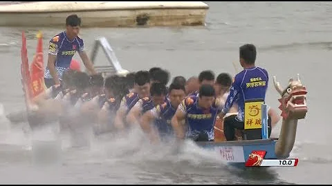 Moments of Dragon Boat Tournament Men's 100 Meter in China - DayDayNews