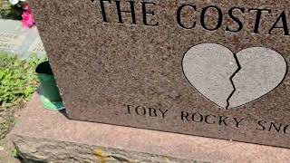 My Dog's Toby, Rocky & Snoopy's Graves in Rockford IL. Saturday 6/17/23