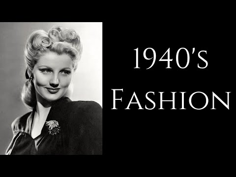 Video: Ce textile erau folosite în anii 1940?