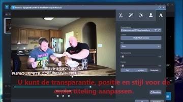 Hoe SRT-bestand aan AVI video toe te voegen