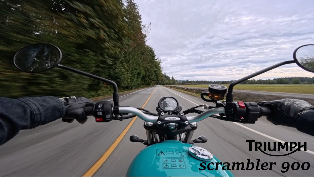 Triumph Scrambler 900 | Test Ride | Raw Engine Sound | POV | 4K