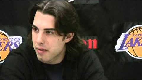 Season Exit Interview With Lakers Sasha Vujacic - 2008-06-21