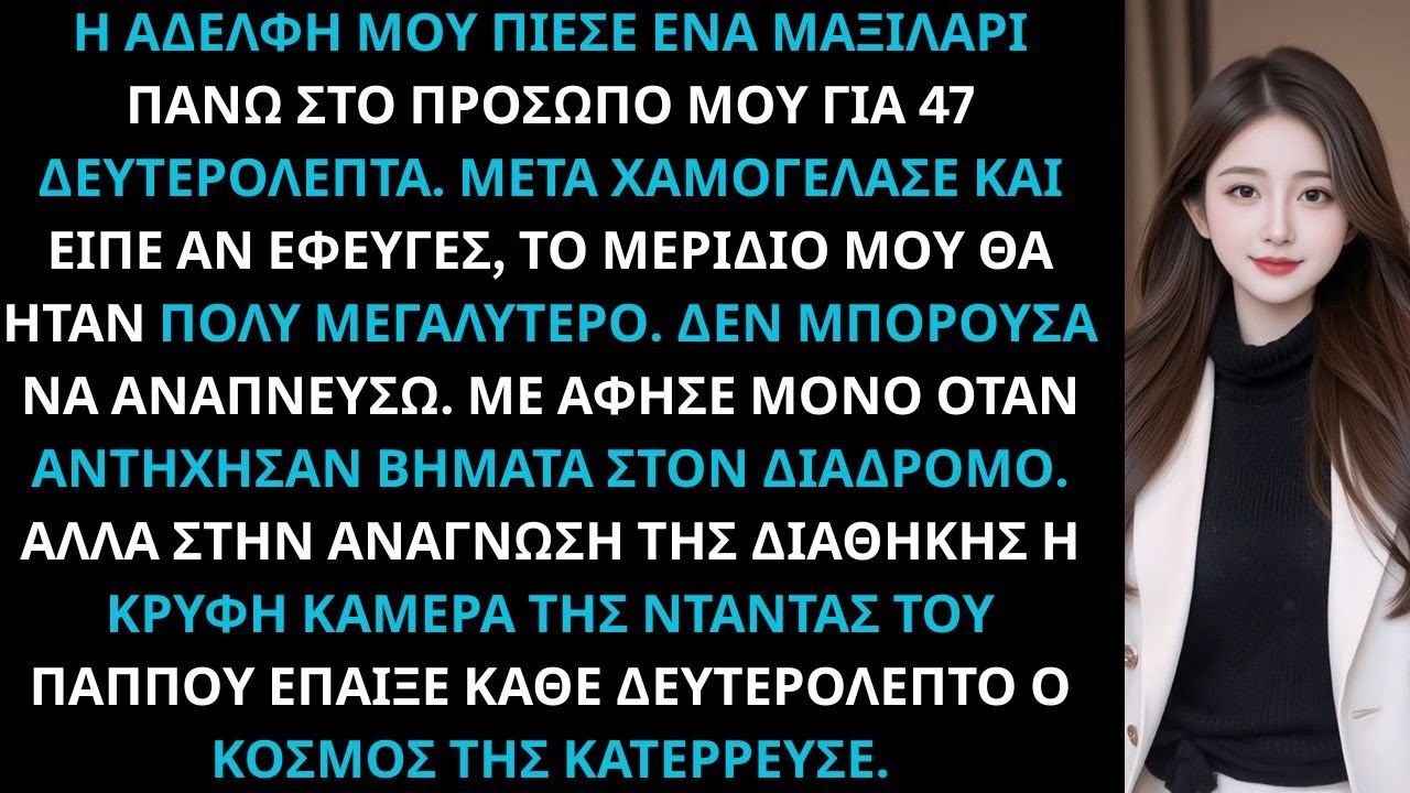 Η αδελφή μου κράτησε μαξιλάρι στο πρόσωπό μου για 47 δευτερόλεπτα μόνο