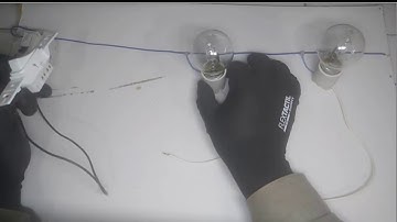 Como Ligar 2 Lâmpadas com 1 interruptor Simples passo a passo.