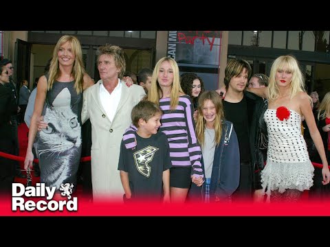 Who Are Rod Stewart's Eight Kids And What Are They All Up To Now