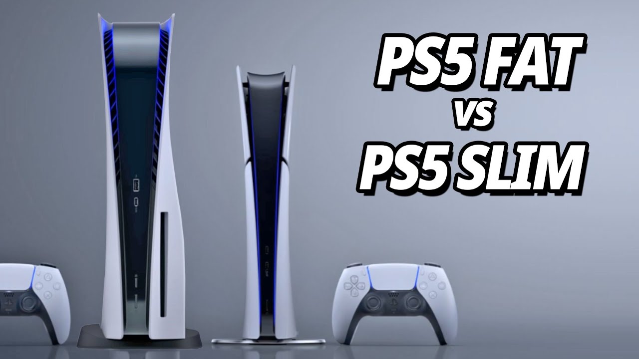 PS5 Slim vs PS5 Fat! 