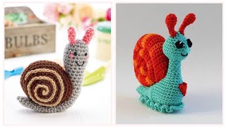 Most Demanding Fantastic Elegant Crochet Hand Made Knitting Amigurumi Snail Free Pattern And Ideas