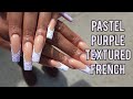 Pastel Purple Ombre French Nails | Client Work | Madam Glam Gel Polish