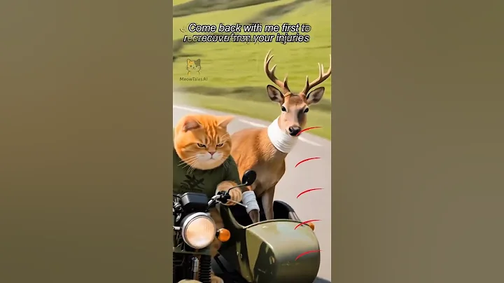 #artificialintelligence #aiandcats #aicat #ai #deer #funny #sick #cute #shorts #cats #shortvideo
