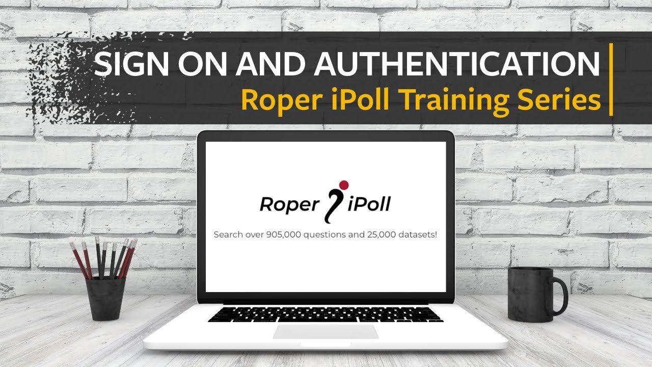 Roper iPoll Sign On and Authentication