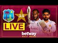 🔴LIVE | West Indies v Pakistan | 2nd Test Day 2 | Betway Test Series