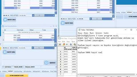 PostgreSQL Listen, Notify, Event Alerter, Kodları açıklama kısmına ekledim.