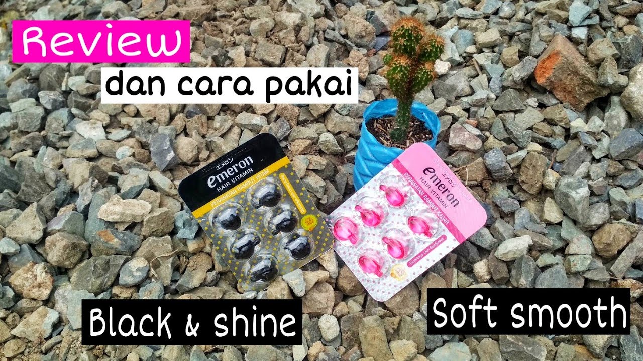 REVIEW EMERON VITAMIN RAMBUT ( perawatan rambut hitam & rambut kasar