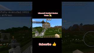 Minecraft Modded Modern House 🏡 EP-1 || Best Mods Build || #minecraft  @ModCraftIndia-e1k