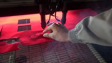 JQ Laser 1630 Double Head Fabric/Textile Cutting Machine with Auto-Feeding, High Efficiency