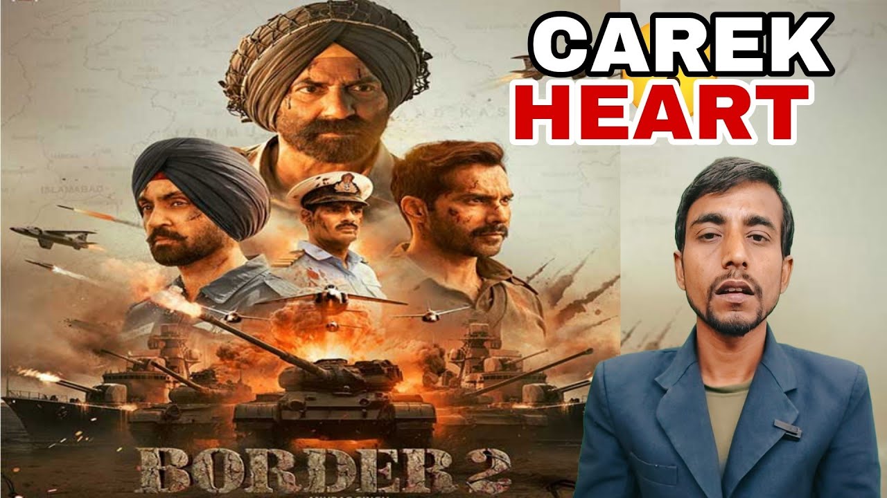 BORDER 2 Trailer Review ll Sunny Deol And Carek Heart 