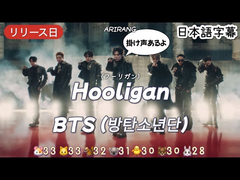 【Hooligan】BTS 和訳/カナルビ/掛け声