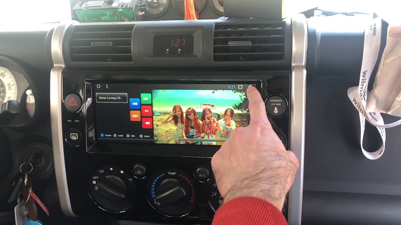 Toyota Fj Cruiser Android Full Touch Youtube