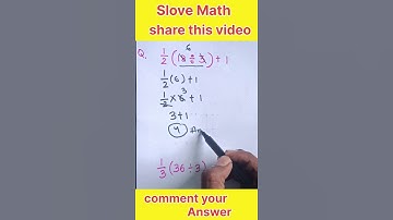 Slove math #shorts #maths #viralshort #viralvideo