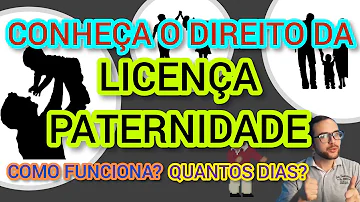 Quando começa a contagem da licença paternidade?