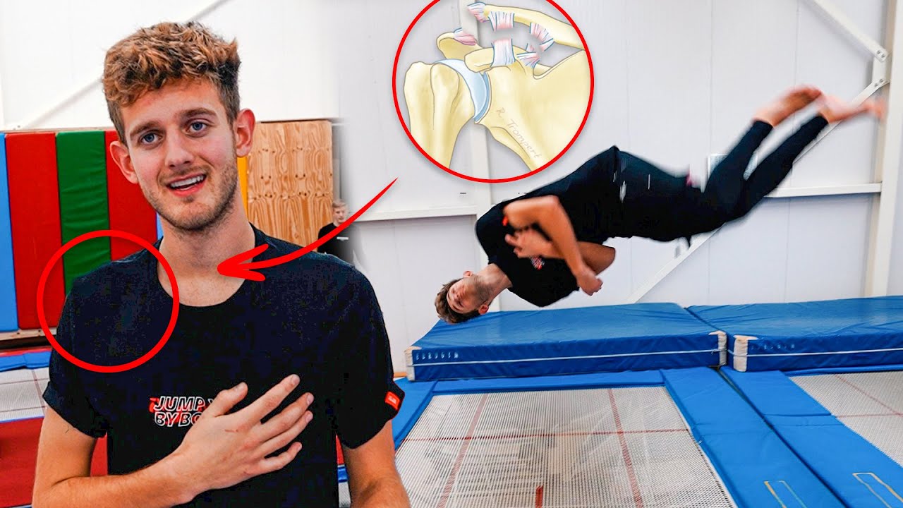 Ik doe salto's met mijn kapotte schouder!!  | 