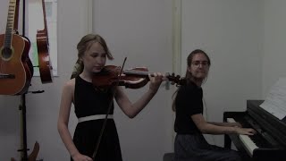 Emilia Terechko  Violin, Luigi Boccherini Minuet