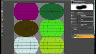 4D Paint: Coloring UV Islands