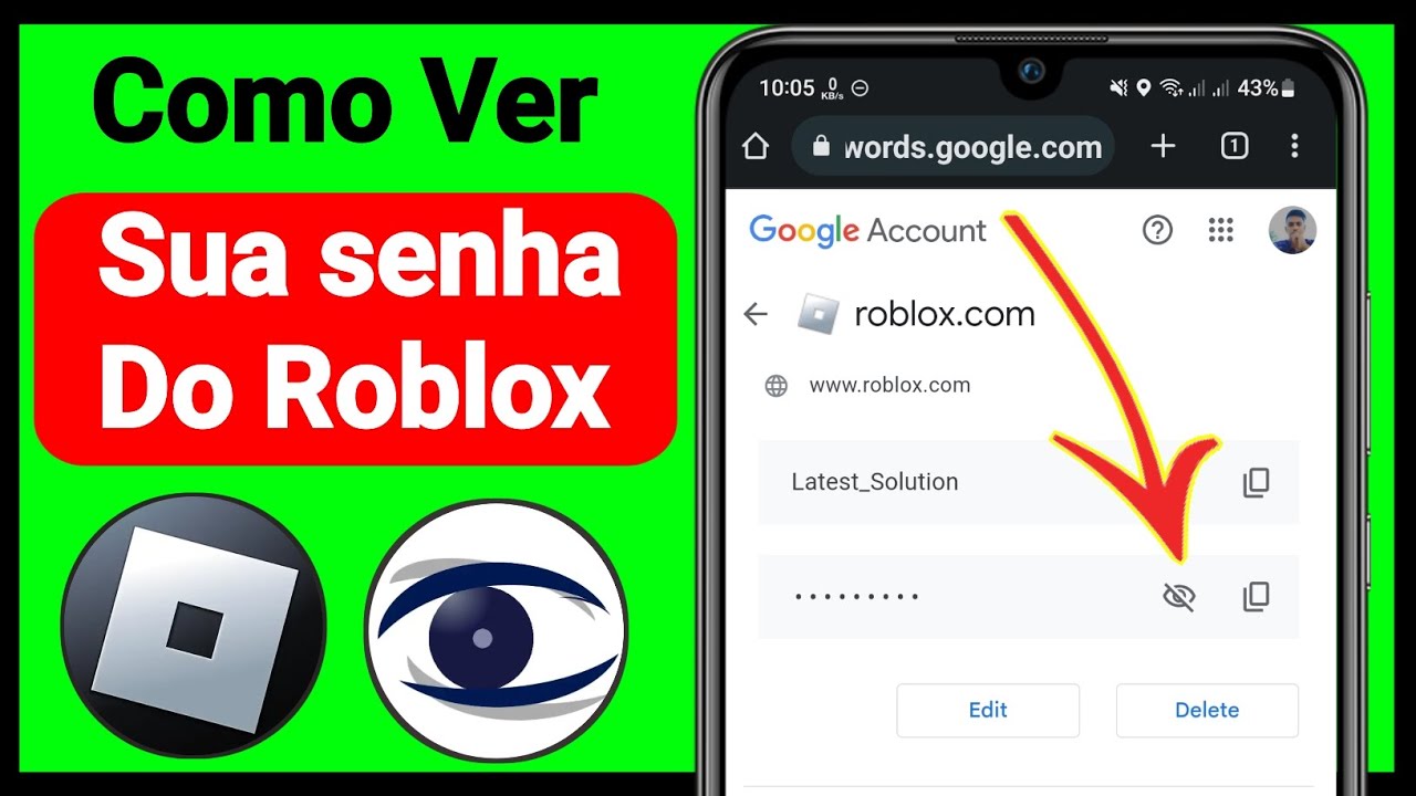 INFALÍVEL  COMO RECUPERAR CONTA / SENHA DO ROBLOX EM 2023 MESMO