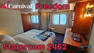 Stateroom 2462 Carnival Freedom