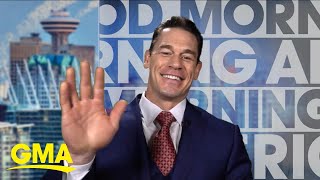 John Cena talks about hosting reality competition Wipeout l GMA