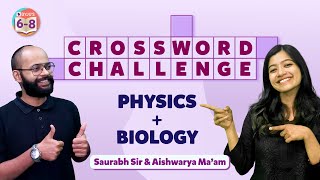 How to Solve Crossword Puzzles | Crossword Challenge (Physics + Biology) | BYJU'S Classes