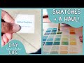 Watercolor Swatches | Sephora + Bath & Body Works Haul | Day In My Life