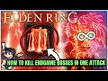 Dragon Lightning is OVERPOWERED - How to One Shot Bosses - Best Elden Ring Incantation Faith Build!