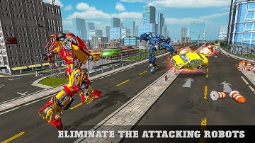 Futuristic Flying Car Real Robot Transformation (By White Sand - 3D Games Studio) Gameplay HD