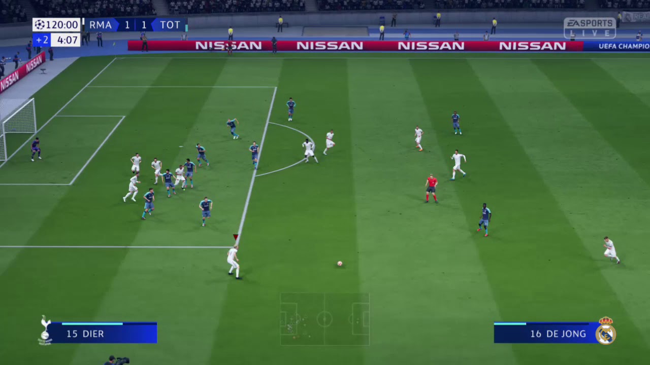 Fifa 19 Real Madrid campeon de la champions league Gol en el ultimo ...