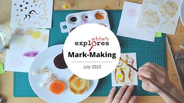 Mark-Making Workshop 1 - Exploring Hidden Colours with Everyday Tools (S05 E## WS01)