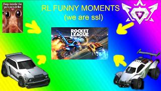 ROCKET LEAGUE FUNNY MOMENTS (how 2 ssl players play)