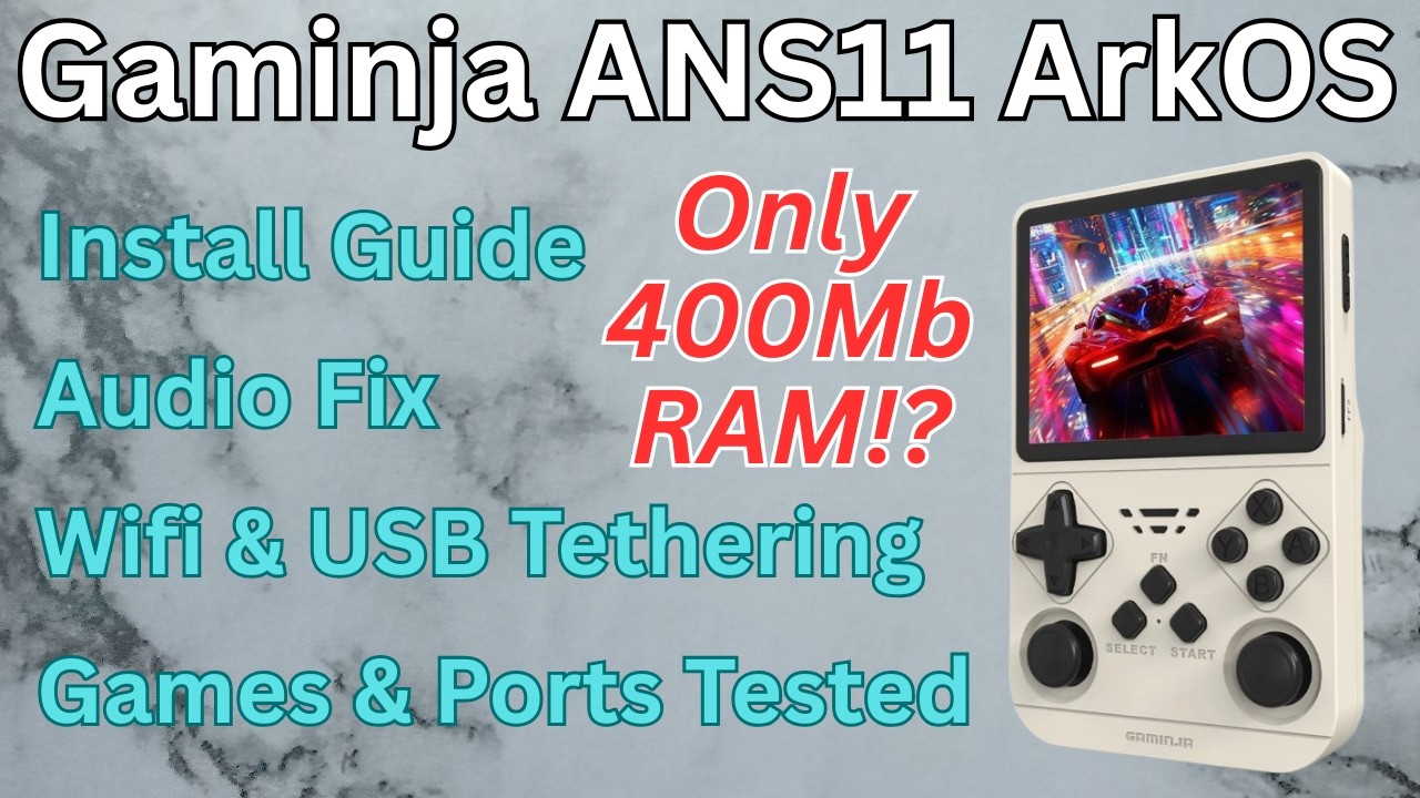 Gaminja ANS11 Arkos4Clones - Installation, Issues & Tests