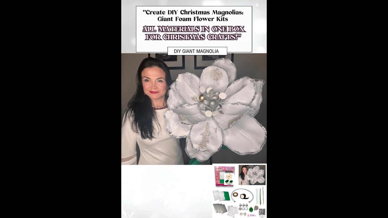 I Ordered a Giant Foam Flower Kit and Gave Everyone the Holiday Spirit